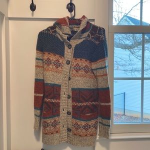Royal Robbins Multi-Colored Cardigan Sweater